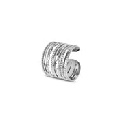 Anillo ajustable apilable Hydra