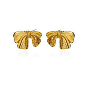Pendientes de mariposa de circón para mujer, Pendientes de mariposa de Color dorado de acero inoxidable, joyería de tendencia para chica y2k