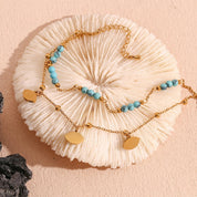 Pulsera de tobillo con ojo malvado